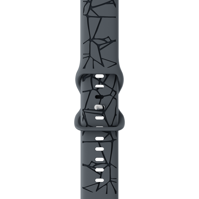 Silicone Sport Band - Granite