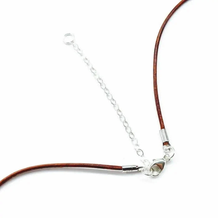 AMD1195 Silver Green Blue Shell Bead Charm LeatherJewelryNecklace$ 69.00Alexa Martha Designs