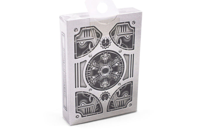 Silver Steampunk Playing Cards by US Playing Card Co.