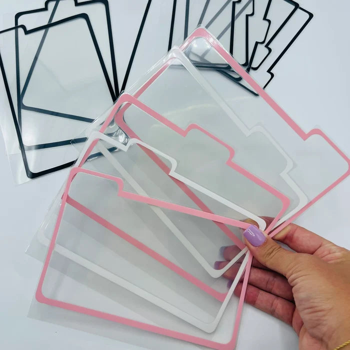 Simple Border Dividers - SIDE TABS