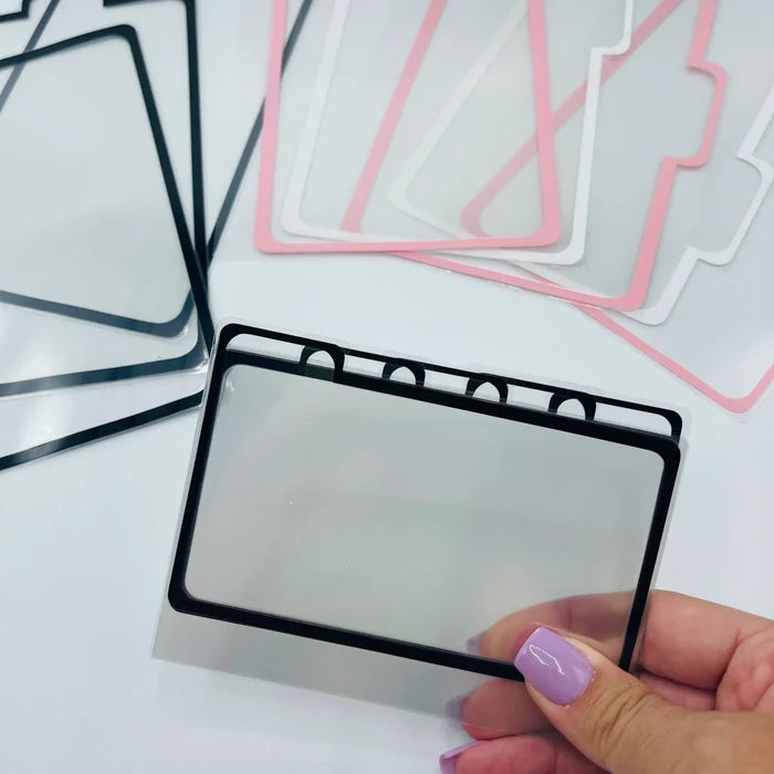 Simple Border Dividers - SIDE TABS