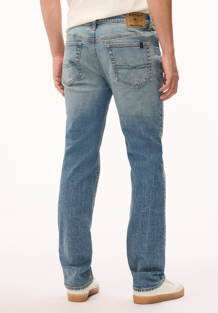 Buffalo Men Jeans Navy Denim Denim Pants Stretch