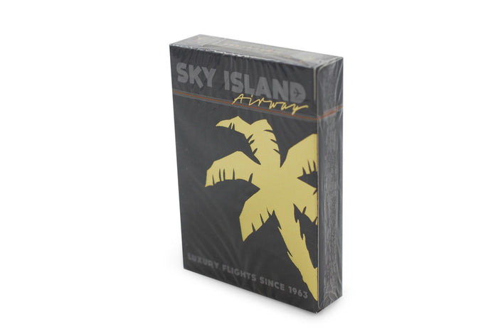 Sky Island Black Playing Cards by The Blue Crown