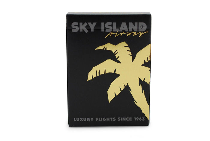 Sky Island Black Playing Cards by The Blue Crown