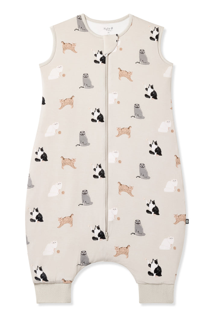 Sleep Bag Walker in Fluffy Cat 1.0 on a white surface