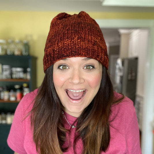 Slipping Sideways Bulky Hat Pattern