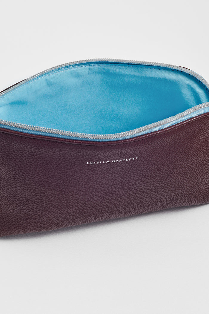 Small Brown Make-up Pouch