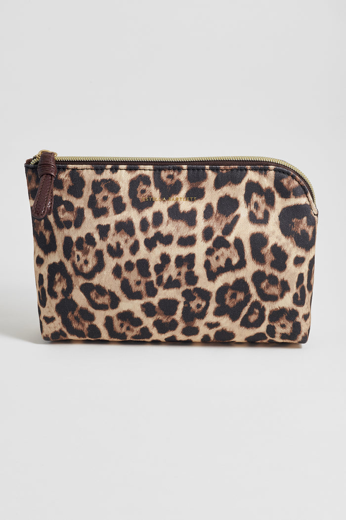 Small Leopard Make-up Pouch