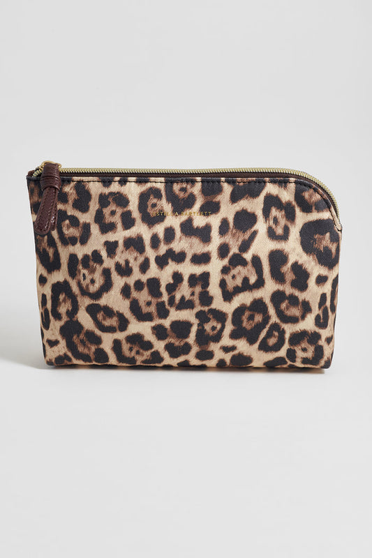 Small Leopard Make-up Pouch