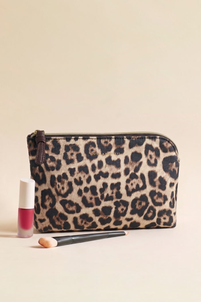 Small Leopard Make-up Pouch