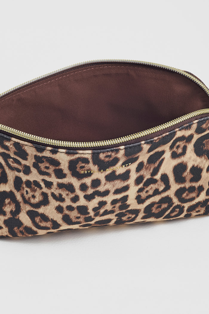 Small Leopard Make-up Pouch