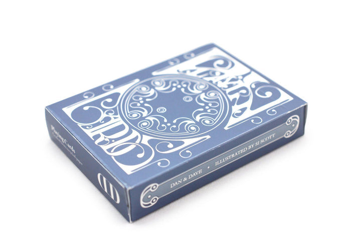 Smoke & Mirrors Denim, 2nd Print Playing Cards by Dan & Dave