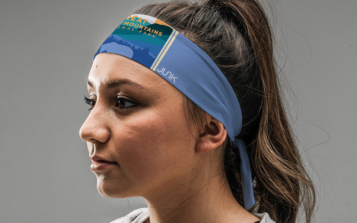 Smoky Mountains National Park Flex Tie Headband - View 3