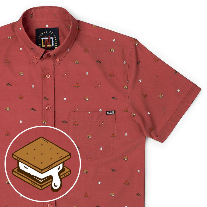 RSVLTS XS RSVLTS Short Sleeve Shirt S'more What? – KUNUFLEX Short Sleeve Shirt (Legends Edition) S'more What? – KUNUFLEX Short Sleeve Shirt (Legends Edition)