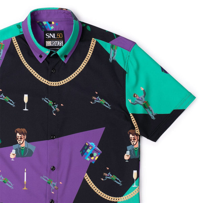 RSVLTS XS Saturday Night Live Short Sleeve Shirt SNL50 "D in a B" – KUNUFLEX Short Sleeve Shirt SNL50 "D in a B" – KUNUFLEX Short Sleeve Shirt