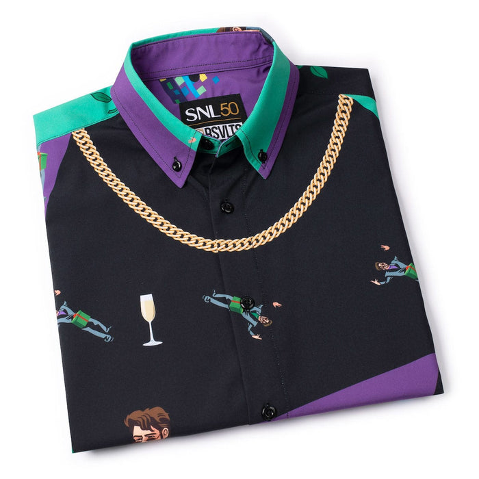 RSVLTS Saturday Night Live Short Sleeve Shirt SNL50 "D in a B" – KUNUFLEX Short Sleeve Shirt SNL50 "D in a B" – KUNUFLEX Short Sleeve Shirt
