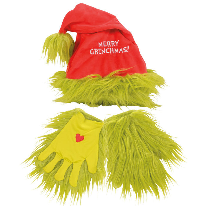 Snowpinions | Grinch Santa Hat & Gloves st/2 | Hat