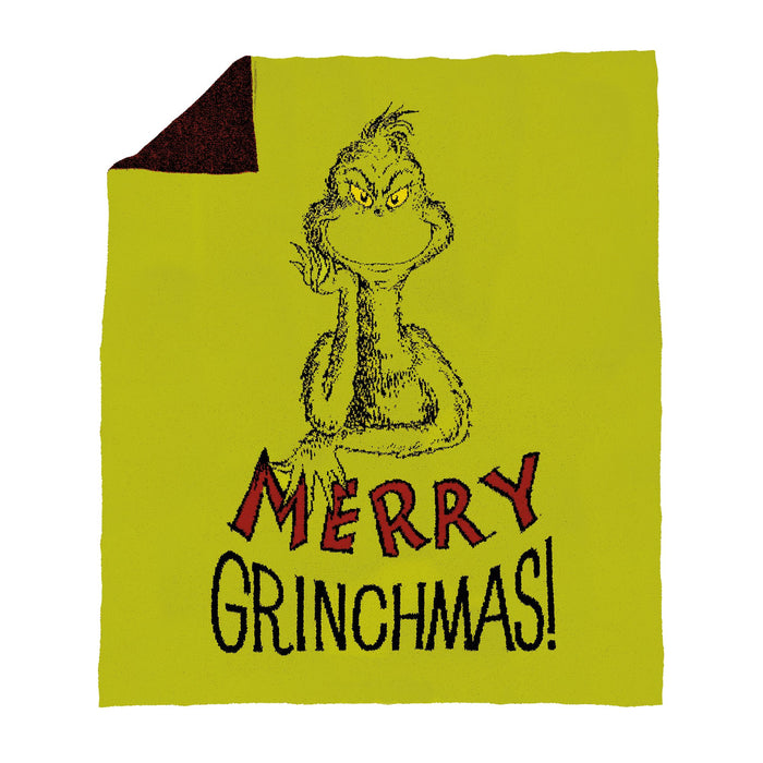 Snowpinions | Merry Grinchmas Soft Blanket | Blanket