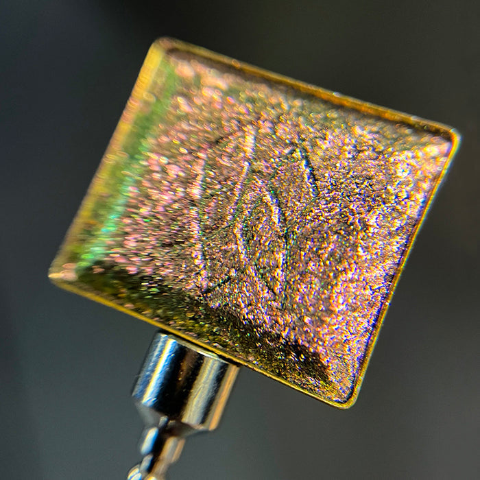 Macro shot of Solder Dimensional Multichrome.