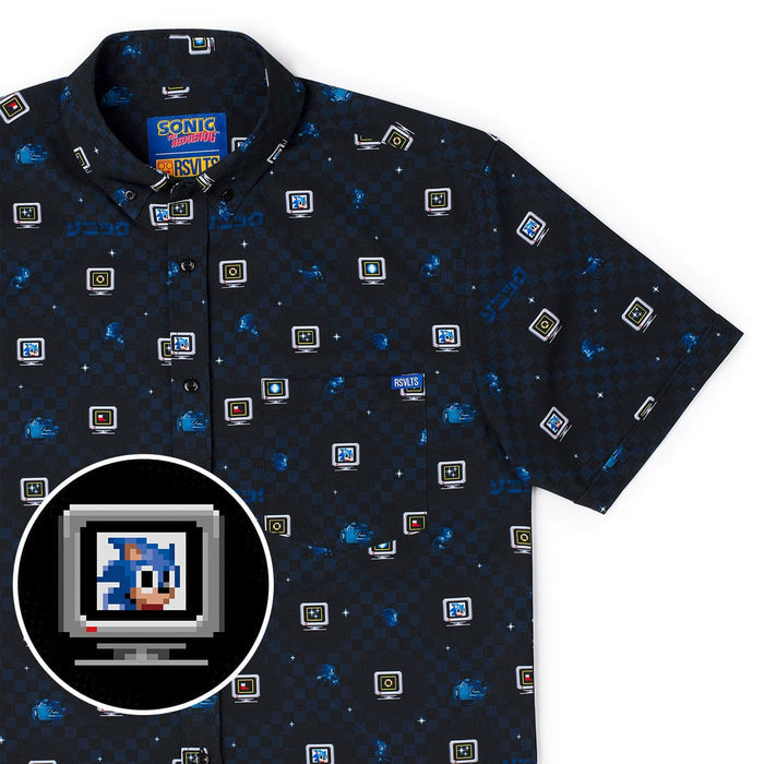RSVLTS Sonic Short Sleeve Shirt Sonic "Power Ups" – KUNUFLEX Short Sleeve Shirt Sonic "Power Ups" – KUNUFLEX Short Sleeve Shirt