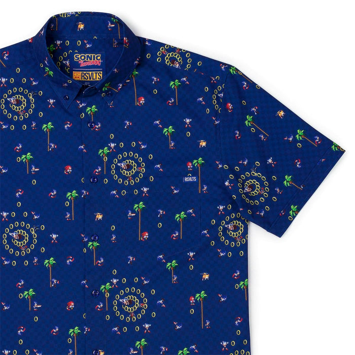 RSVLTS XS Sonic Short Sleeve Shirt Sonic "Sonic Interrupted" – KUNUFLEX Short Sleeve Shirt Sonic "Sonic Interrupted" – KUNUFLEX Short Sleeve Shirt