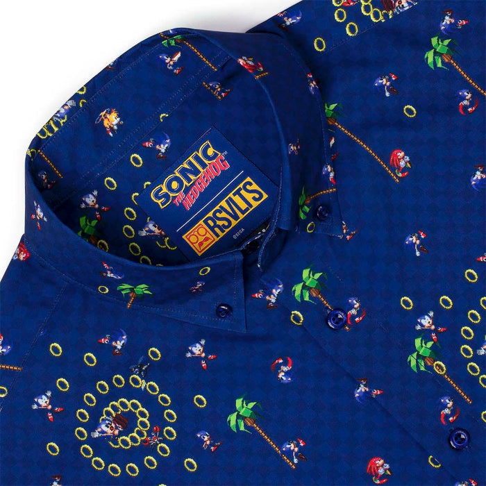RSVLTS Sonic Short Sleeve Shirt Sonic "Sonic Interrupted" – KUNUFLEX Short Sleeve Shirt Sonic "Sonic Interrupted" – KUNUFLEX Short Sleeve Shirt