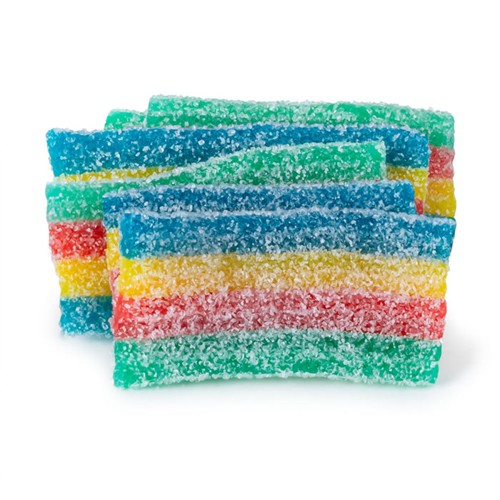Sour Power Mini Belts Snax Quattro Sour Candy - 19.8 LB