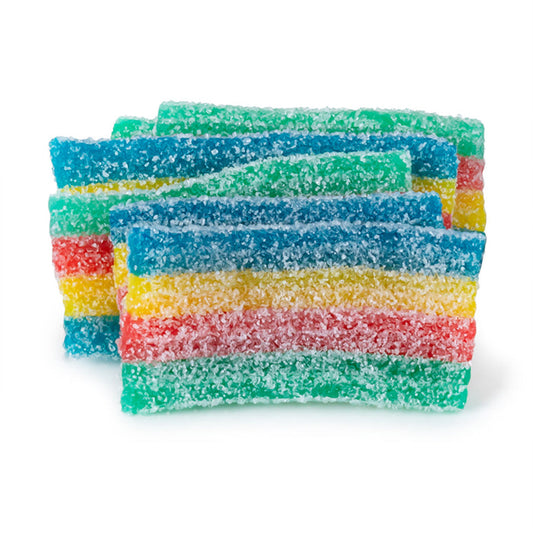 Sour Power Mini Belts Snax Quattro Sour Candy - 19.8 LB