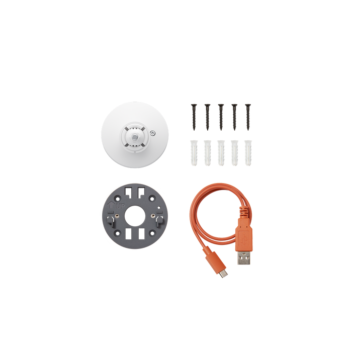 White:Spare Parts Kit (Spotlight Cam Battery 2nd Gen)