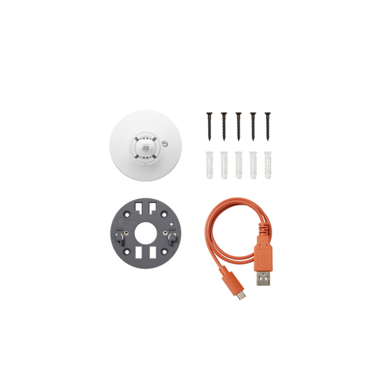 White:Spare Parts Kit (Spotlight Cam Battery 2nd Gen)