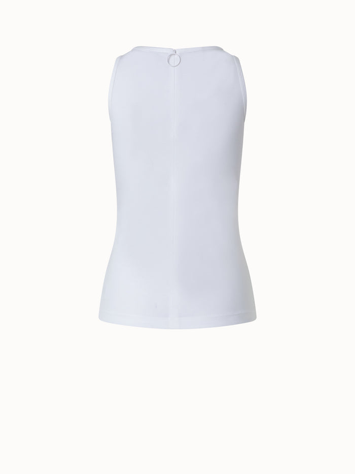 Speedo Top in Stretch Modal - white