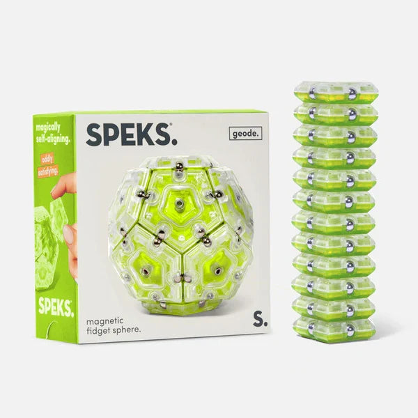 Speks Geode Magnetic Fidget Set (14+) - Peridot