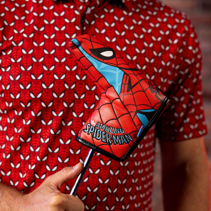 RSVLTS Marvel Blade Headcover Spider-Man "Spidey" – Blade Putter Headcover Spider-Man "Spidey" – Blade Putter Headcover