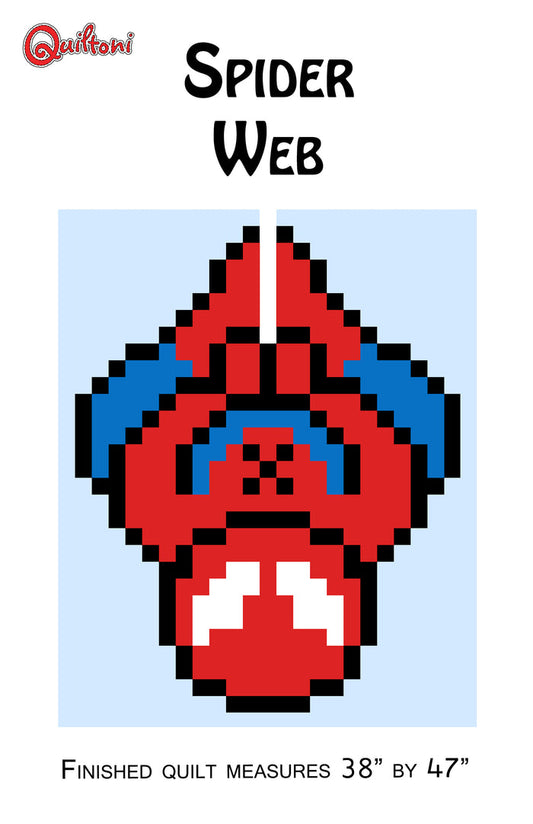 Spider Web Lap Quilt Pattern PDF