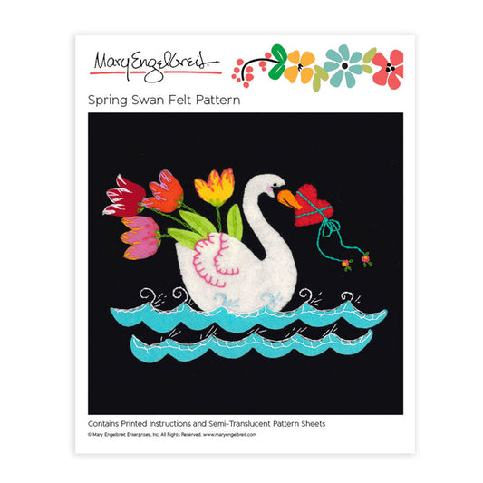 Spring Swan Felt Kit