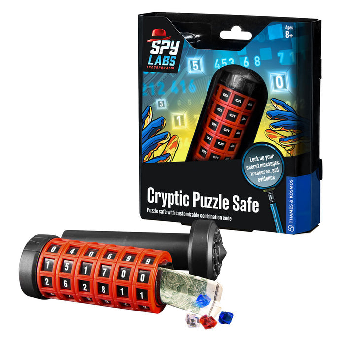 Spy Labs: Cryptic Puzzle Safe Detective Toys Thames & Kosmos