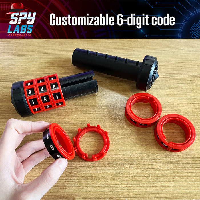 Spy Labs: Cryptic Puzzle Safe Detective Toys Thames & Kosmos