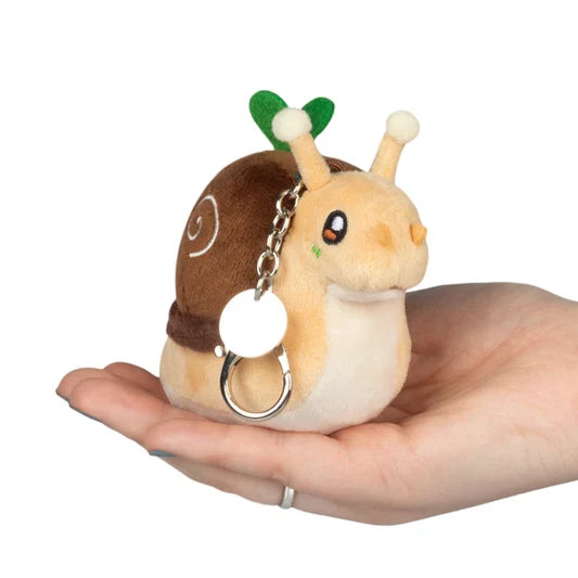 Squishable 3.5 Inch Micro Garden Snail Plush Clip