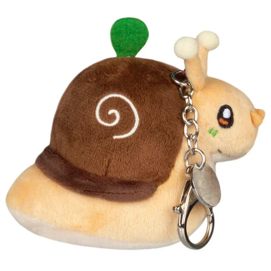 Squishable 3.5 Inch Micro Garden Snail Plush Clip