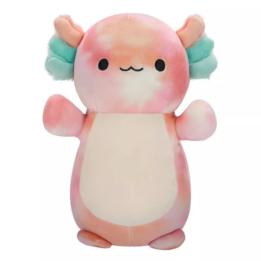 Squishmallow 10 Inch Aksel the Axolotl Hug Mees Plush Toy - Owl & Goose Gifts
