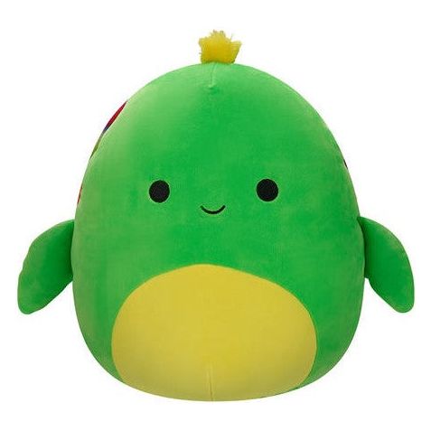 Squishmallow 12 Inch Lars the Neon Green Sea Turtle Plush Toy - Owl & Goose Gifts