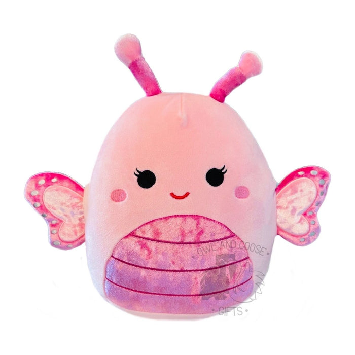 Squishmallow 12 Inch Mogo the Butterfly Velvet Squad Plush Toy - Owl & Goose Gifts