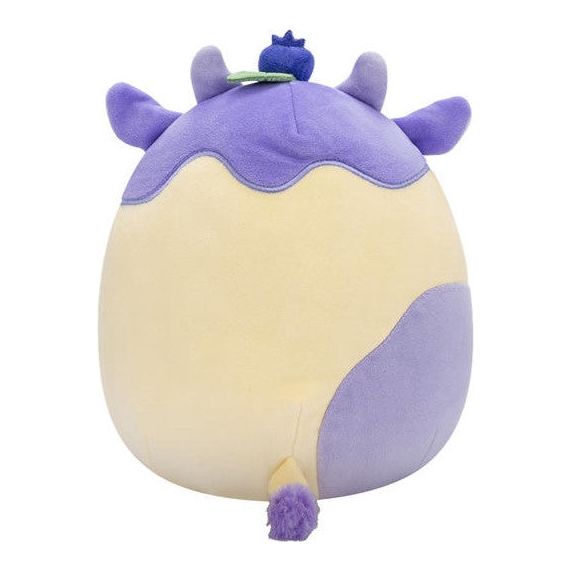 Squishmallow 16 Inch Benito the Blueberry Cheesecake Cow Plush Toy - Owl & Goose Gifts