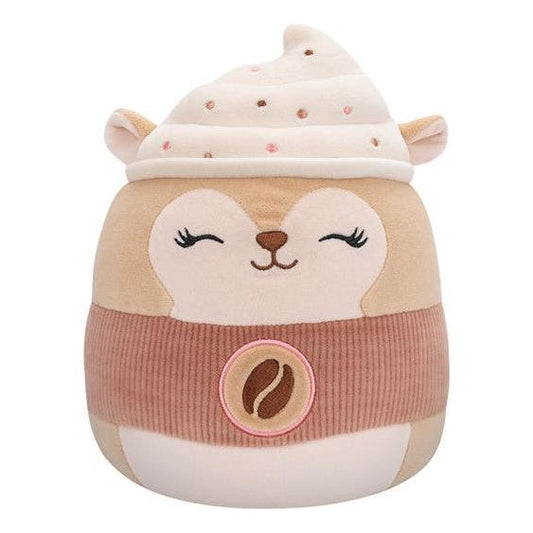 Squishmallow 16 Inch Reza the Latte Squirrel Plush Toy - Owl & Goose Gifts