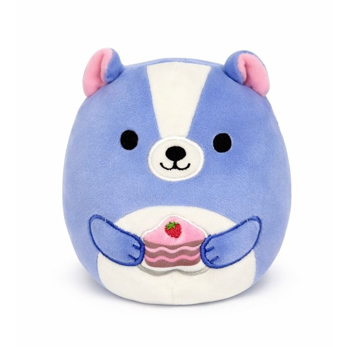 Squishmallow 5 Inch Caspian the Skunk with Cake Easter Plush Toy