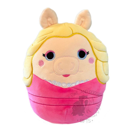 Squishmallow 8 Inch Miss Piggy Muppets Plush Toy - Owl & Goose Gifts