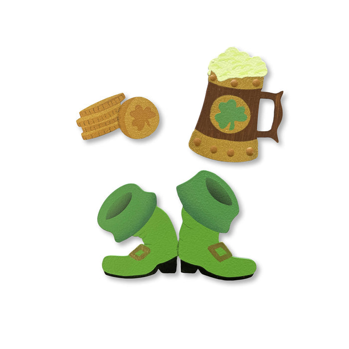 St. Pat's Beer Stein Magnets S/3