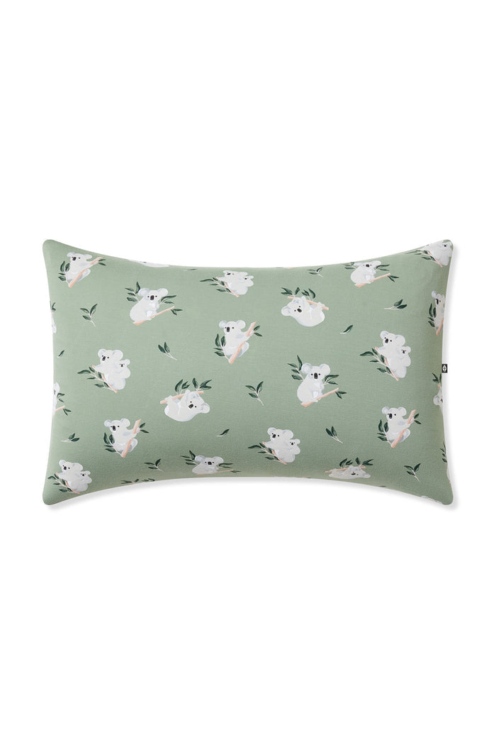 Front of the Standard Pillowcase in Koala