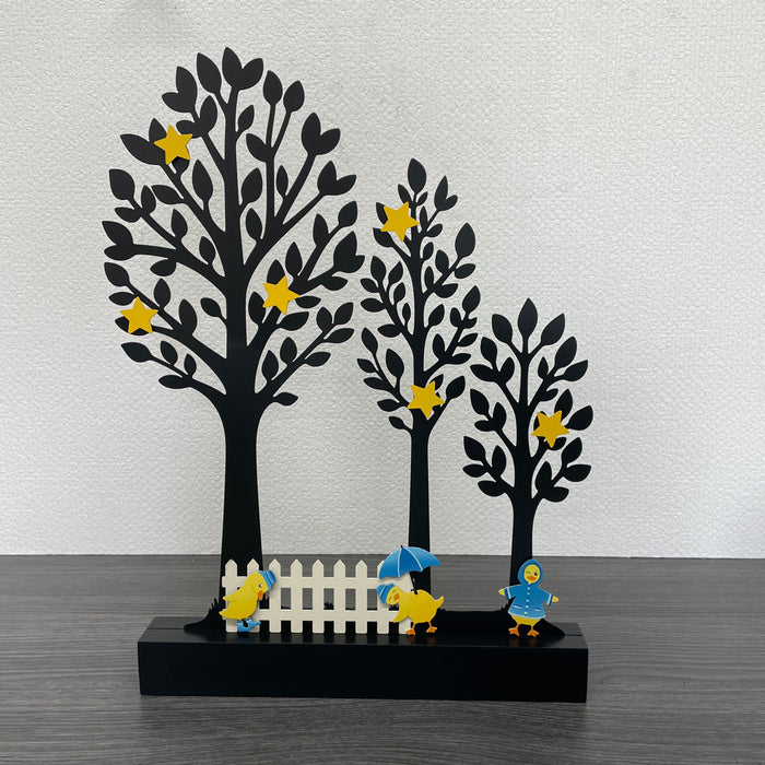 Star Magnets S/6 Yellow