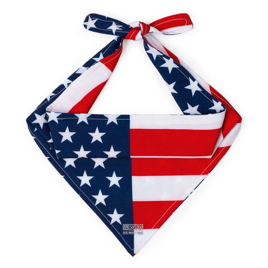 RSVLTS S RSVLTS RSVLTS - Joggers Collection - FLAG DAY LAUNCH "(USA Flag Pants - Napoleon inspired)" _ Dog Bandana RSVLTS - Joggers Collection - FLAG DAY LAUNCH "(USA Flag Pants - Napoleon inspired)" _ Dog Bandana